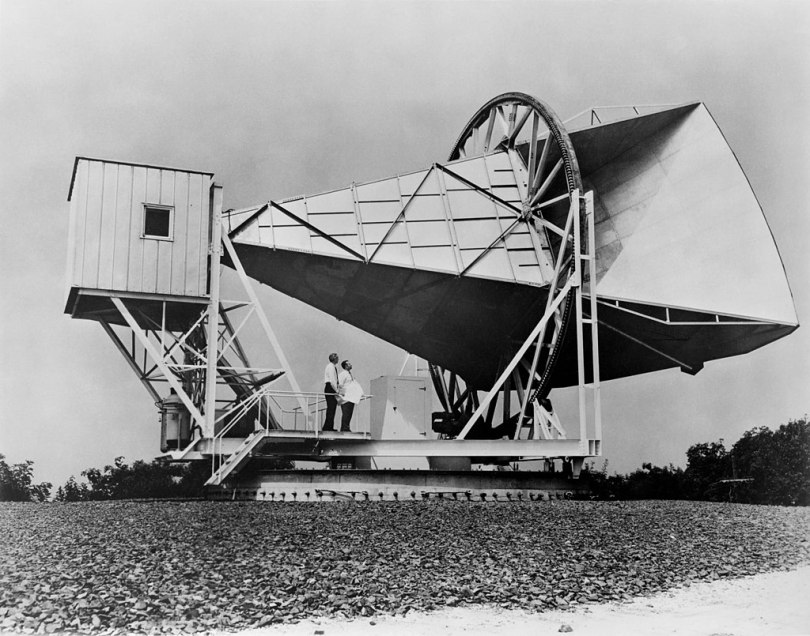 The Holmdel Horn Antenna was able to see the Big Bang.