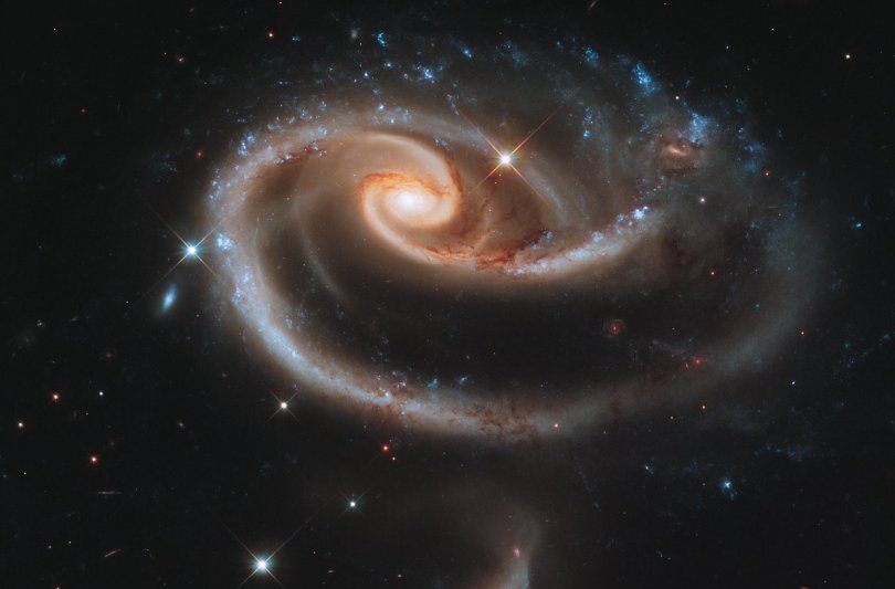 A typical "spiral arm nebula". We know them today as galaxies.