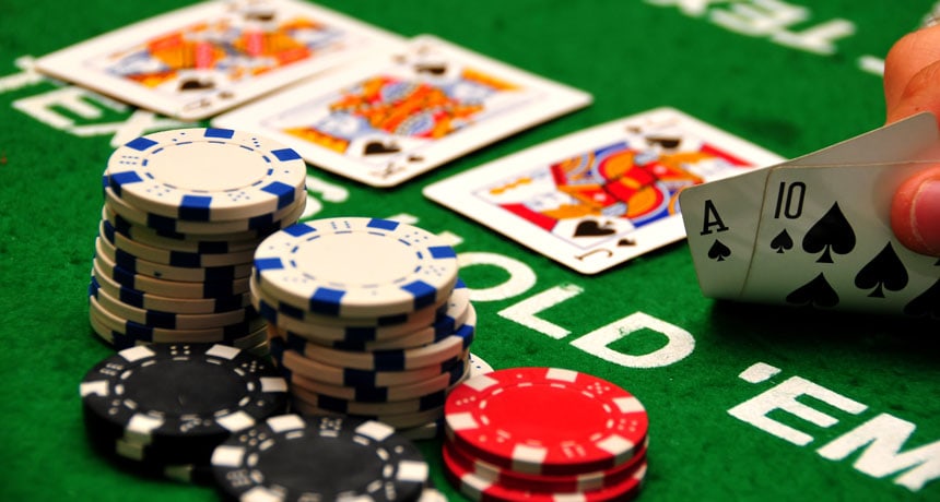 In Poker, players know their own cards, but can only guess what their opponents have.
