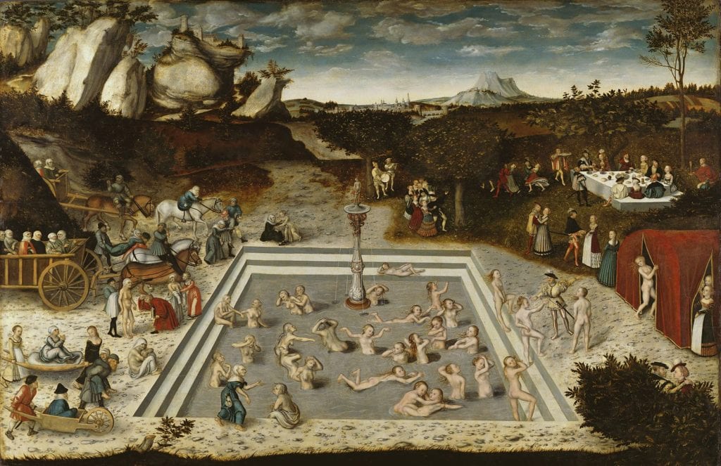The Fountain of Youth, 1546 painting by Lucas Cranach the Elder.