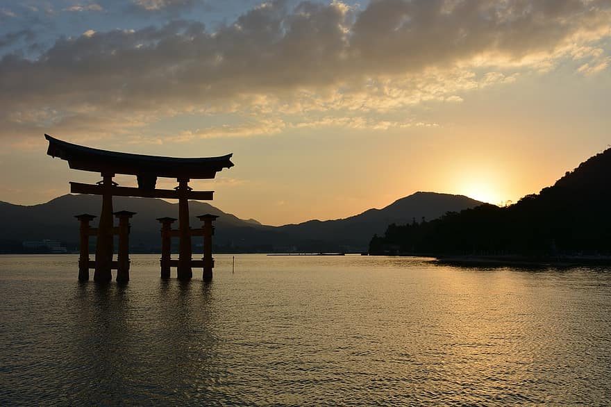 In Shinto, Torii Gates mark the entrance to the sacred.